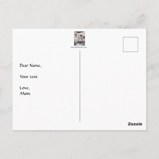 拷問 ポストカード (裏面)