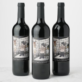 拷問 ワインラベル