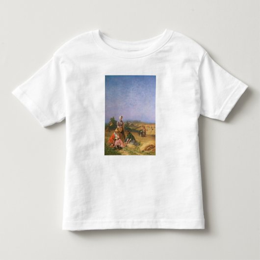 拾うこと トドラーTシャツ (正面)