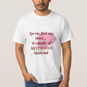 拾おもしろいい上げラインシャツボーイフレンド Tシャツ