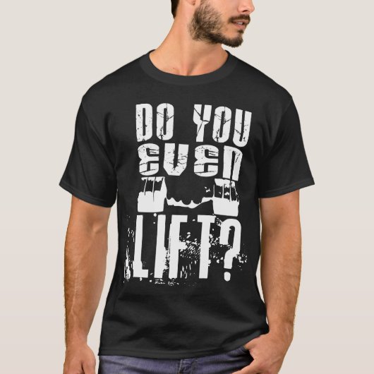 持ち上がりますか。 -暗いワイシャツ Tシャツ (正面)