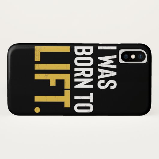 持ち上がること生まれるフィットネスのトレーニングの刺激 Case-Mate iPhoneケース (裏面(横))