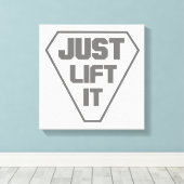 持ち上げて キャンバスプリント (インサイチュ (ウッドフロア))