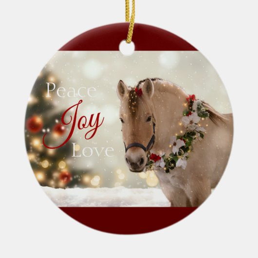 持ち上げて!2020ホリデーオーナメントデルフィニア セラミックオーナメント (正面)