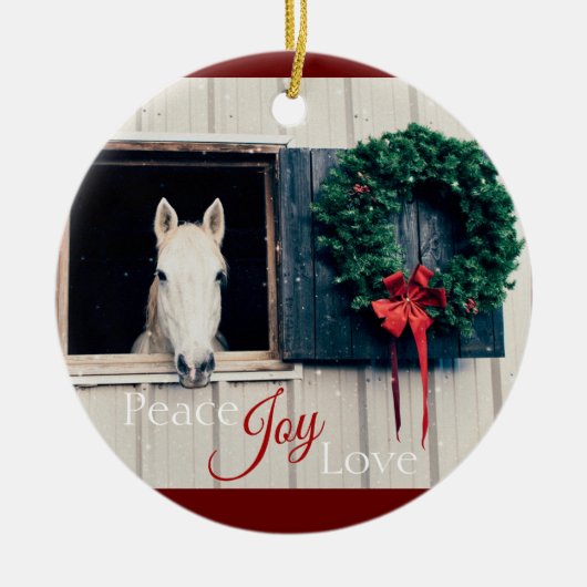 持ち上げて！2020ホリデーオーナメント – ジュエル セラミックオーナメント (正面)