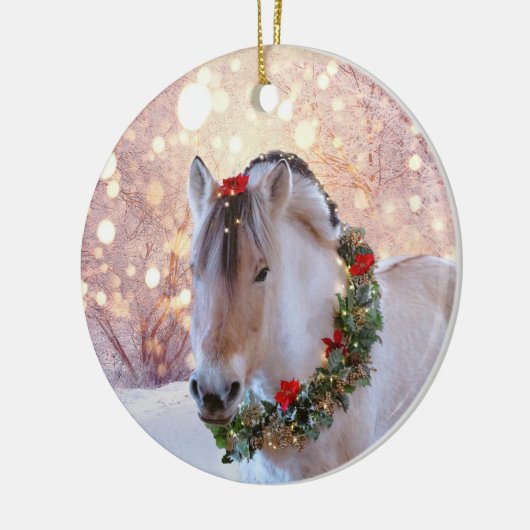 持ち上げて！2021ホリデーオーナメントデルフィニア セラミックオーナメント (左)