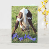 持ち上げましたり及び羽毛カスタマイズ カード (黄色い花)