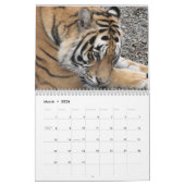 持ち上げます野生動物の顔2014年の閉めて下さい カレンダー (3月 2026)