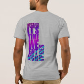 持ち上げられる得て下さい Tシャツ (裏面)