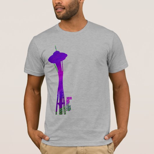 持ち上げられる得て下さい Tシャツ (正面)