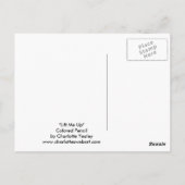 「持ち上げる」オリジナル絵葉書 ポストカード (裏面)