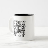 持ち上げる?コーヒーマグ ツートーンマグカップ (正面左)