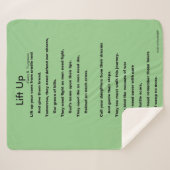 持ち上げる シェルパブランケット (正面(横))