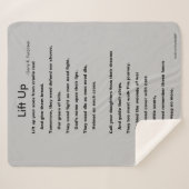 持ち上げる シェルパブランケット (正面(横))