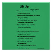 持ち上げる ポスター (正面)