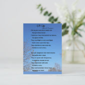 持ち上げる ポストカード (スタンド正面)