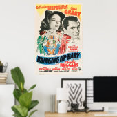 持ち上げベビー ポスター (ホームオフィス)