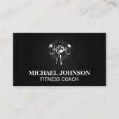 持ち上げ重量 | フィットネス 名刺 (正面)
