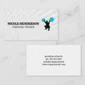 持ち上げ重量 |フィットネス 名刺 (正面/裏面)