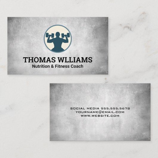 持ち上げ重量 名刺 (正面/裏面)