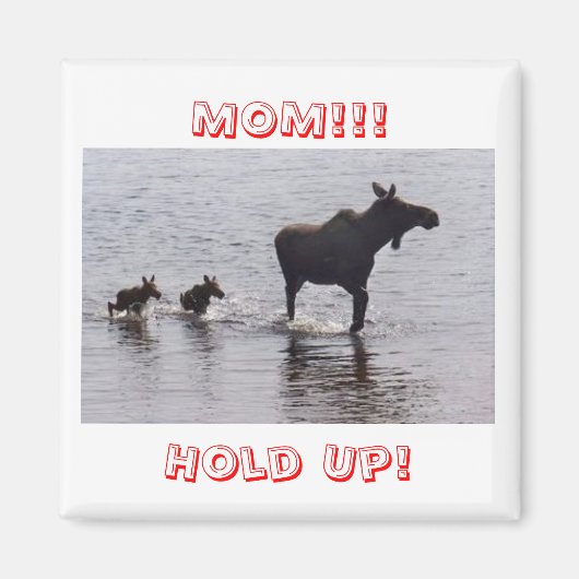 持ち上げ!!!ムースフリグ磁石 マグネット (正面)