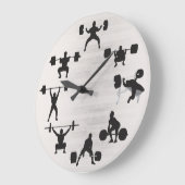 持ち上げ ラージ壁時計 (傾斜)