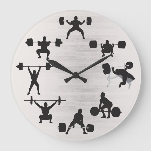 持ち上げ ラージ壁時計 (正面)