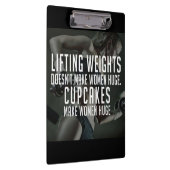 持ち上げvsカップケーキは女性を巨大にする – ジおもしろいム クリップボード (右)