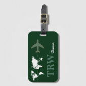 持ち物で旅行すパーソナライズされたる ラゲッジタグ (正面縦)