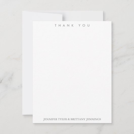 持ち物と持ち物のサンキューカード-ミセスミセス ノートカード (裏面)