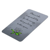 持ち込んだエネルギーの責任を負う マグネット (左側)