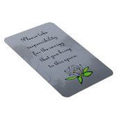 持ち込んだエネルギーの責任を負う マグネット (右側)