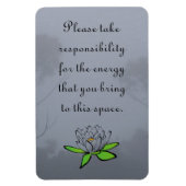 持ち込んだエネルギーの責任を負う マグネット (縦)