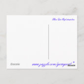 持ち運べるアート：星の夜 ポストカード (裏面)