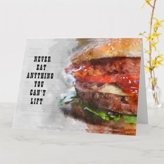 持ち食べ上げられないもの カード (黄色い花)