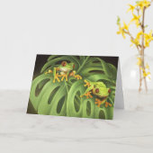 "持っています友人を!" カード (黄色い花)