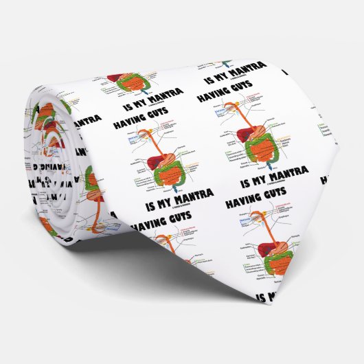 持っていることは内臓をです私の信念(消化系) ネクタイ (ロール)