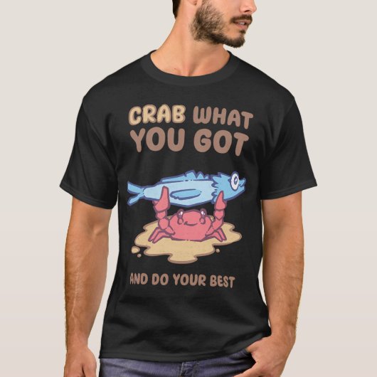 持ってるものでがんばれ! Tシャツ (正面)