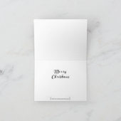 "持って下さいあなた自身を少しクリスマス"羽をつけられる シーズンカード (内部)