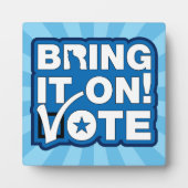 持って来い！投票 フォトプラーク (正面)