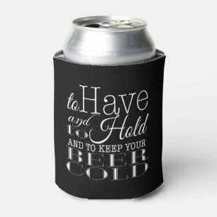 持つことと保持すること ビールを冷たく保て 結婚式 缶クーラー