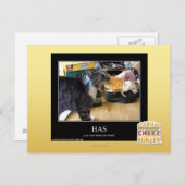 持つ ポストカード (正面/裏面)