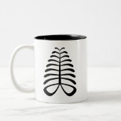 持久力および独立のAYA |の記号 ツートーンマグカップ (左)