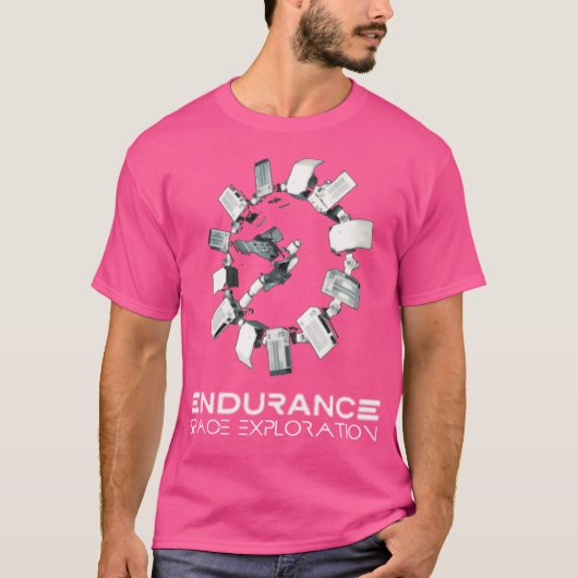 持久力 – 宇宙探査 Tシャツ (正面)