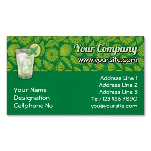 持戸 マグネット名刺 (正面)