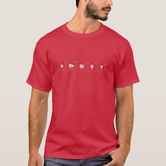持続の要素 Tシャツ (正面)
