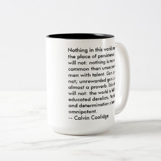 持続は15のozのツートーンマグを支払います ツートーンマグカップ