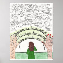 持続保（うつ病） 18x24