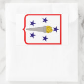 持続可能な卓越性センター 長方形シール (バッグ)