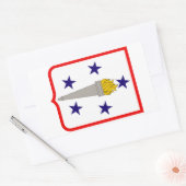 持続可能な卓越性センター 長方形シール (封筒)